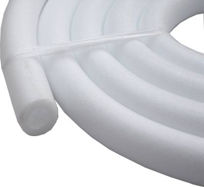 MARSHLAND Foam Tube 50mm for Home Decoration Art & Craft White Inner Hole Diameter 15Meter Foam Tube Pipe Hose Pipe