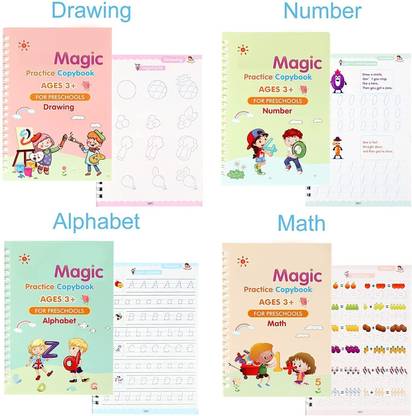 rza Reusable Kids Learning, Writing Tab, Sank Magic, Slat, for Writing Practice