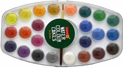 Camlin Kokuyo Water Color Cake, 24 Shade