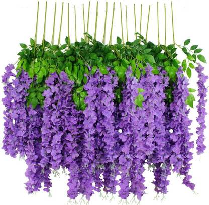 zoanto Purple Westeria Artificial Flower