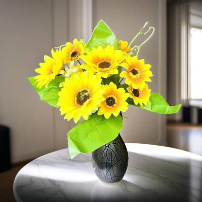 Akaar Sunflower b Yellow Sunflower Artificial Flower