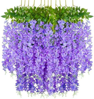 zoanto Purple Westeria Artificial Flower