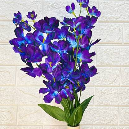 Akaar Blue Orchids Artificial Flower
