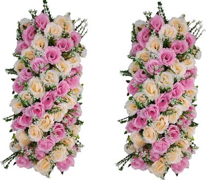 Green Plant indoor flowerpanel1020 Multicolor Carnations Artificial Flower  with Pot