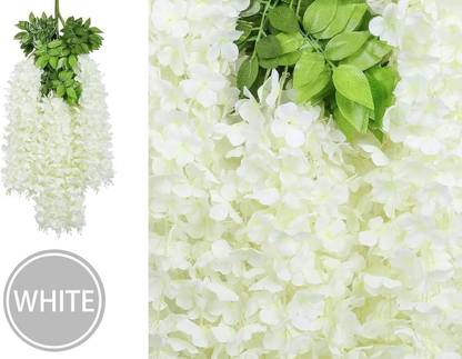 zoanto White Westeria Artificial Flower
