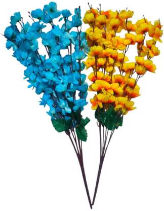FSK Grey, Multicolor Orchids Artificial Flower