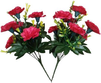 carnation Artificial Flower bunch Pink Carnations Artificial Flower