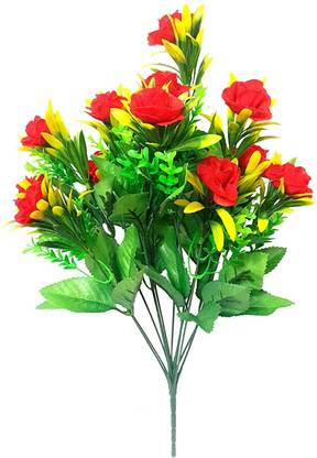MG Art Red Lily Artificial Flower
