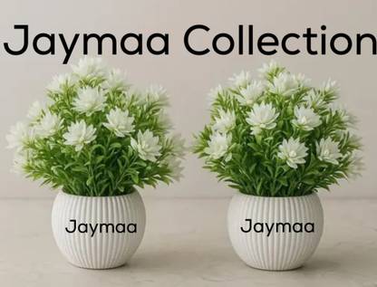 Jaymaa Collection Artificial Plant in Pot for Home Office Multicolor Wild Flower Artificial Flower  with Pot