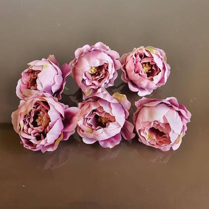 prajna Purple Camellia Rose Artificial Flower