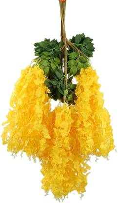 zoanto Yellow Westeria Artificial Flower