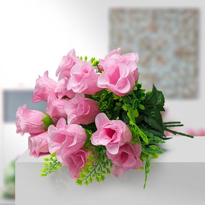 RB pixy Pink Rose Artificial Flower