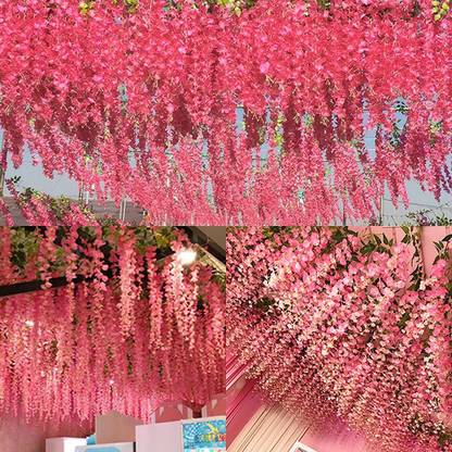 zoanto Pink Westeria Artificial Flower
