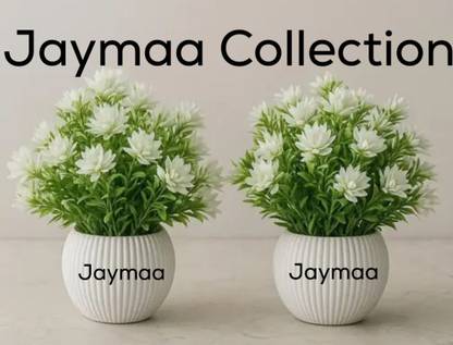 Jaymaa Collection Artificial Plant in Pot for Home Office Multicolor Wild Flower Artificial Flower with Pot