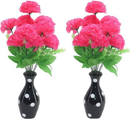 zoanto Pink Carnations Artificial Flower