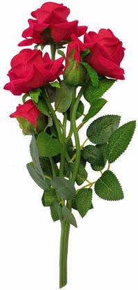 zoanto Red Rose Artificial Flower