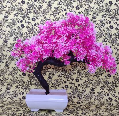 ds Artificial Pink Bonsai flower pot for Home Decoration Pink Anthurium Artificial Flower  with Pot