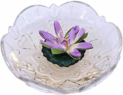 PREMSONS Purple Lotus Artificial Flower