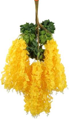 zoanto Yellow Westeria Artificial Flower