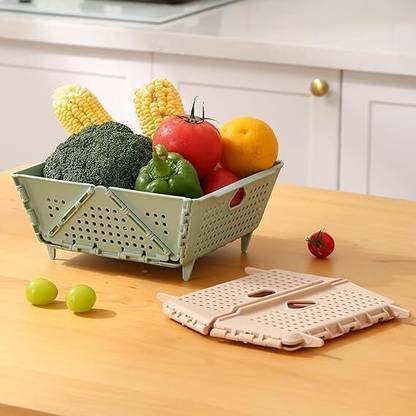 BuntyChiku MAHANT-Plastic Collapsible Colander Artificial Fruit