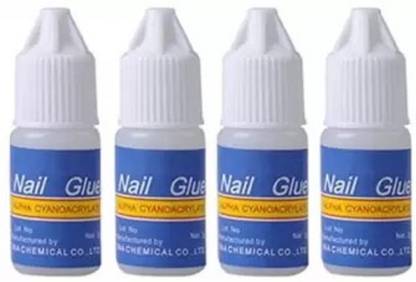 CartKing 3gm Nail Glue for Artficial Nail Extension White