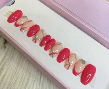 AMOK STORE Press On Nails/fake Nails /false Acraylic Women Nails959 MULTICOLOR