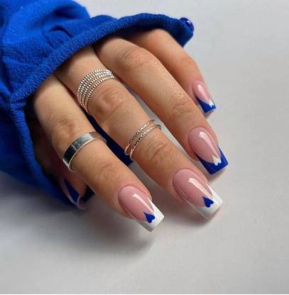 AMOK STORE Best Nails 12 with Strong Glue 1MINI FILER248 MULTICOLOR