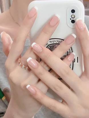 Lick - Press on Nails fake nails_Nail Press-n1_505 Oval White