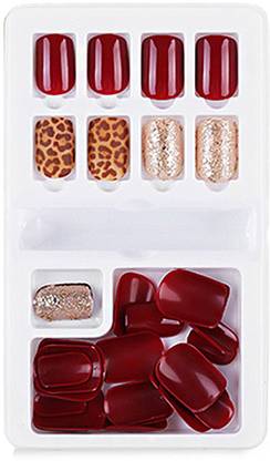 SYGA FakeNails-F635-22- Red