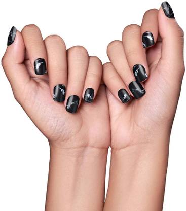 Renee Stick On Nails - DN 03 Black