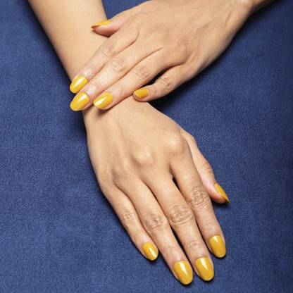 Lick - Press on Nails Artificial Nails and Fake Nails Set Mustard Yellow