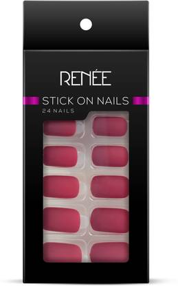 Renee Stick On Nails MTN 01, Magenta