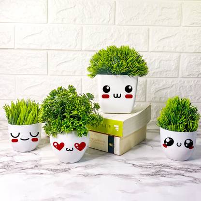 Kawai Homes Artificial Plant with pots for Home & Living Room Decorate Bonsai Artificial Plant  with Pot