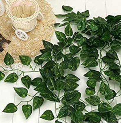 YTMART Artificial Vine Creeper Plants (Green, Pack Of 2) Artificial Plant