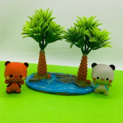 GoldFish Solutions RAKAKART-mini bubu dudu set & beautiful beach for home decor Artificial Plant