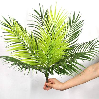 ARICKDECOR Artificial Areca Palm 9 Leaves | without Pot | Natural Looking Indoor Plant Artificial Plant