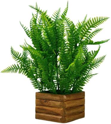 fancymart Natural Look Real Touch Christmas Leaves Artificial Plant with Pot