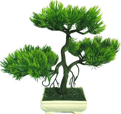 Nitishree Fish Friendly Aquarium/Fish Tank Decorative weighted port with Green Tree Aquarium Plant Anchor