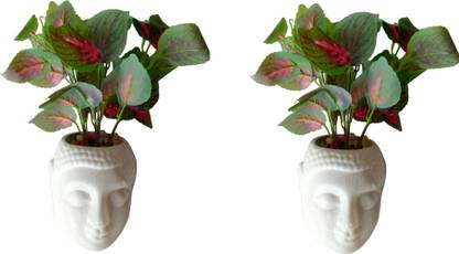 Green Plant indoor Bonsai Artificial Plant  with Pot