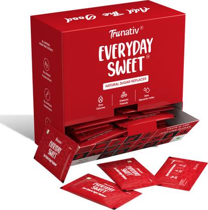 TruNativ Everyday Sweet, 60 Sachets, Natural 1:1 sugar replacer, Monk fruit Sweetener