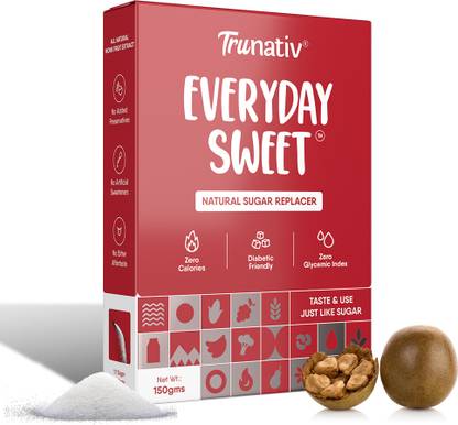 TruNativ Everyday Sweet, Natural 1:1 sugar replacer, monk fruit Erythritol extract Sweetener