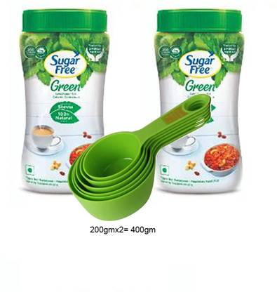 Sugar free Green Made From Stevia With Measuring Spoon Sweetener