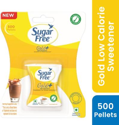 Sugar free Gold, 500 Pellets| India No.1 Sweetner| Sweet like Sugar with Low Calories Sweetener