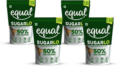 Equal SugarLo | Sugar Blended With Stevia 50% Less Calories | Sweetener