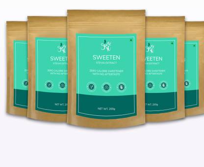 Swee10 Natural Stevia Sweetener | Sugar Free | Non-GMO | Zero Calorie Sugar Substitute Sweetener
