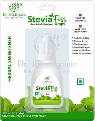 Dr. JPG Organic Stevia Drop 10ml / Natural Sweetner/Extract Stevia Leaf Drops/Pure Natural Sweetener