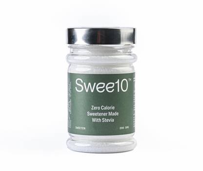 Swee10 Natural Stevia Sweetner | Sugar Free | Non-GMO | Zero Calorie Sugar Substitute Sweetener