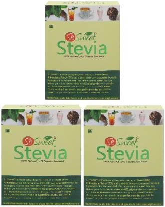 SO SWEET Stevia 50 Sachets Sugarfree Zero Calorie Natural Sweetener