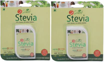 SO SWEET Stevia Tablets Sugar Free 100% Natural Sweetener