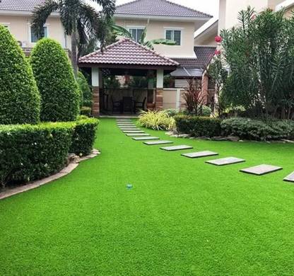 Enlite Grass Mat For Balcony(35Mm4Ftx20Ft) Artificial Turf Roll